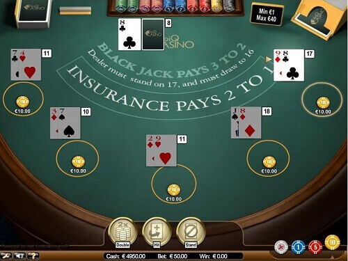 Jeux de Table de Blackjack en Ligne Amérique