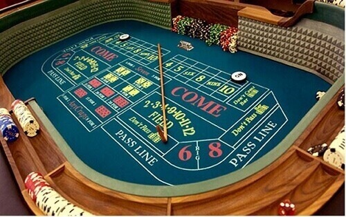 Table de craps casino terrestre Table de craps casino terrestre