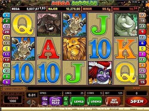 machine à sous à jackpot progressif mega moolah Amérique 2019