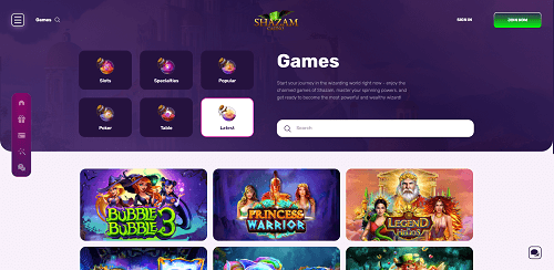 Sélection de Jeux de Casino Shazam Sélection de Jeux de Casino Shazam