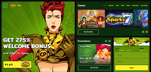 Revue du Casino Top Comic Play Revue du Casino Top Comic Play