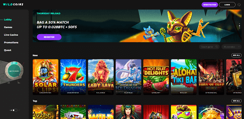 Revue du Casino Wild Coins Revue du Casino Wild Coins