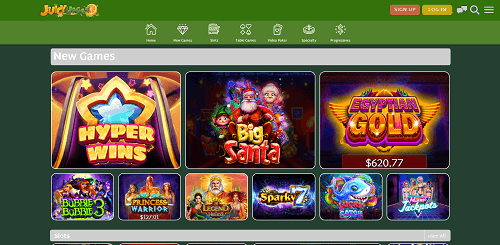 Jeux au Juicy Vegas Casino Jeux au Juicy Vegas Casino