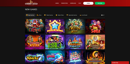 Sélection de Jeux de Casino Cherry Gold Sélection de Jeux de Casino Cherry Gold