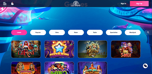 Sélection de Jeux Las Atlantis Sélection de Jeux Las Atlantis